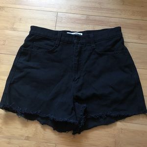 American Apparel black shorts